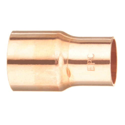 EPC 10030864 101-R Solder Reducer Coupling With Stop, 6 x 3 in Nominal, C x C End Style, Wrot Copper